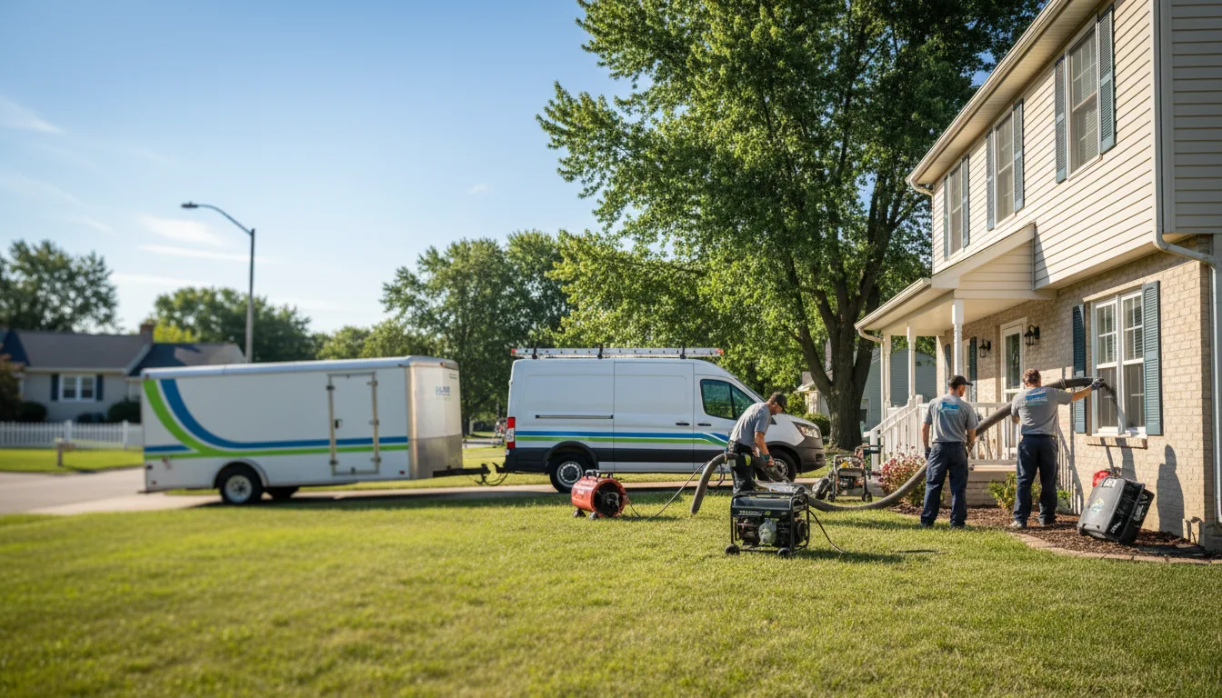 Flooded Basement Restoration And Cleanup With Repair in Cascade, IA near me